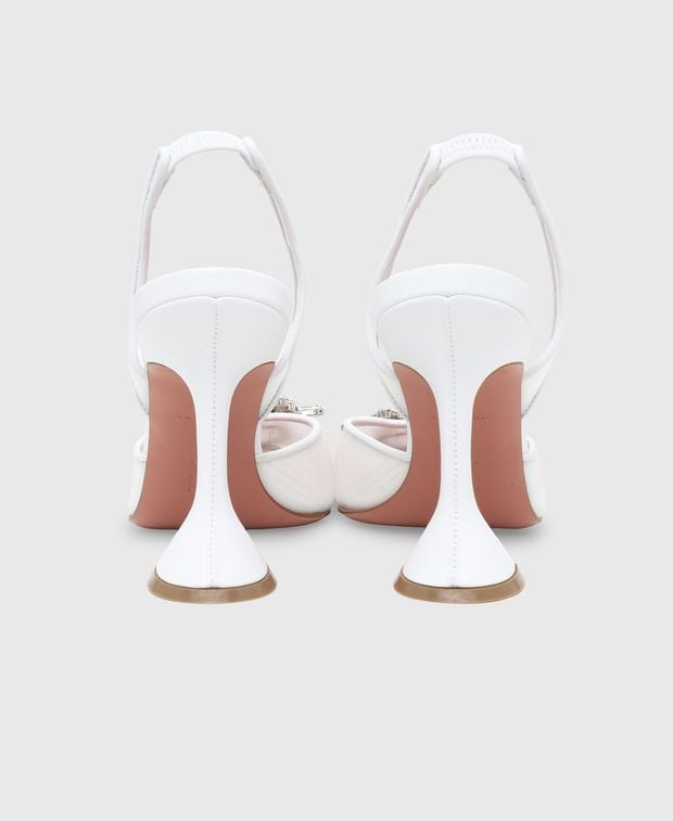 Amina Muaddi Slingback pumps Begum