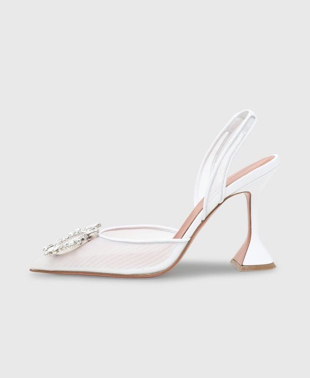 Amina Muaddi Slingback pumps Begum