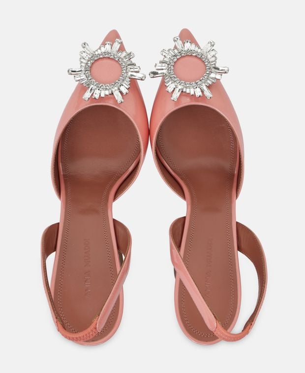 Amina Muaddi Slingback pumps Begum
