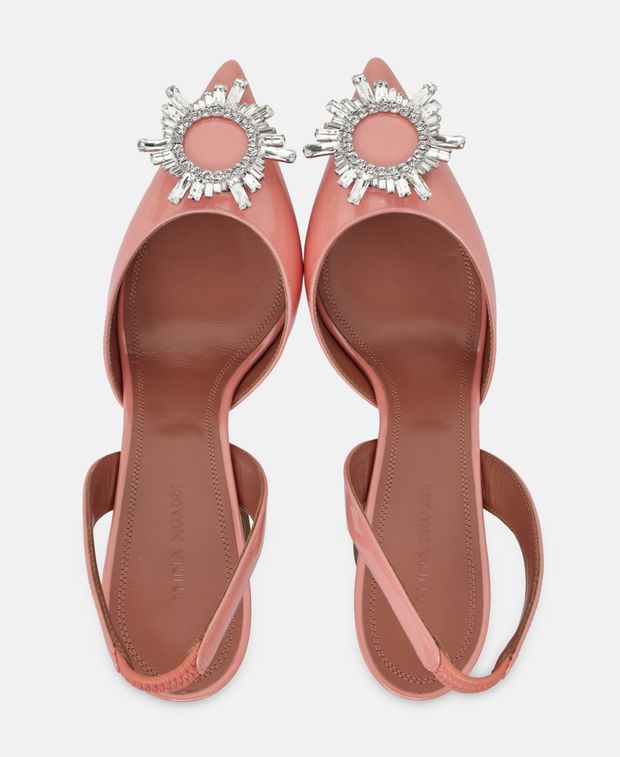 Amina Muaddi Slingback pumps Begum