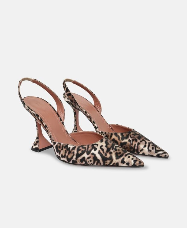 Amina Muaddi Slingback pumps Holli