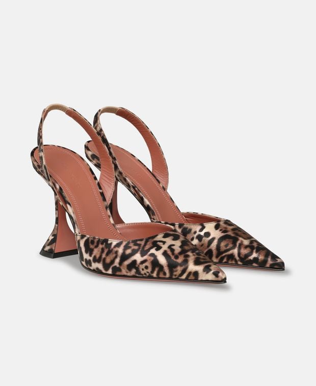 Amina Muaddi Slingback pumps Holli