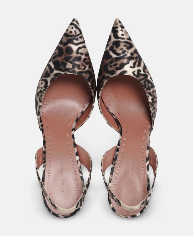 Amina Muaddi Slingback pumps Holli