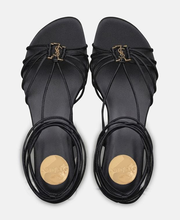 Saint Laurent Sandals with calf lacing Babylone