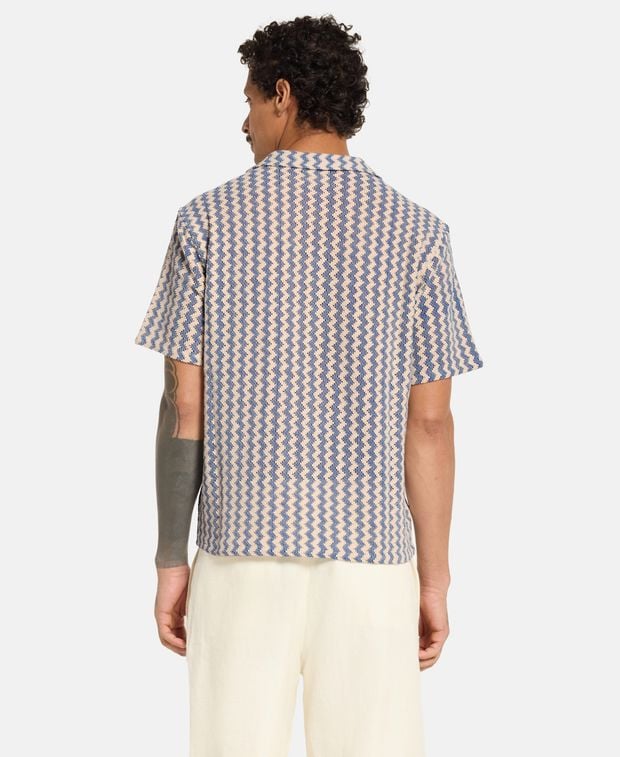 Aimé Leon Dore Crochet lace shirt