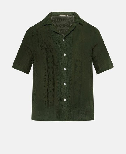 Aimé Leon Dore Crochet lace shirt
