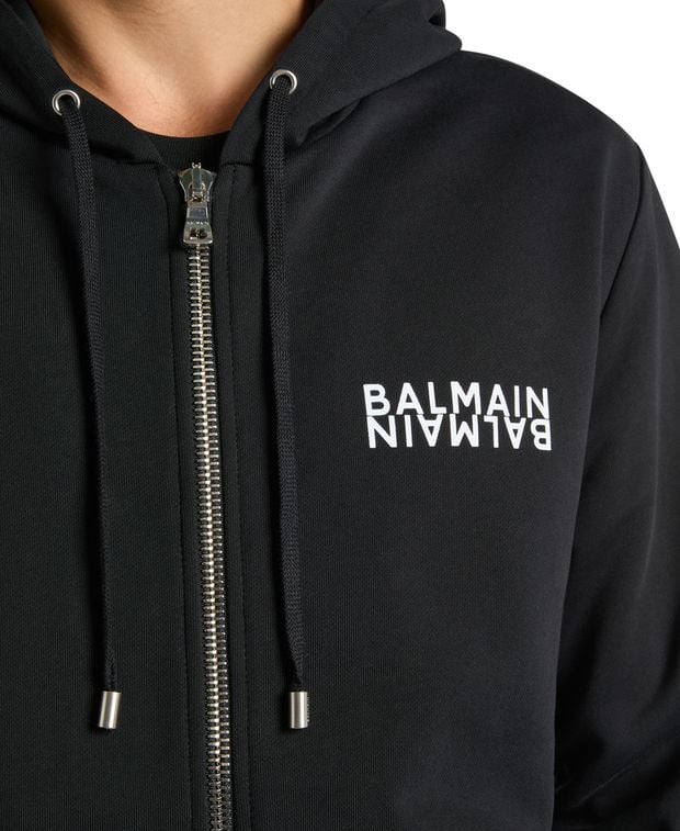 Balmain Hooded sweat jacket