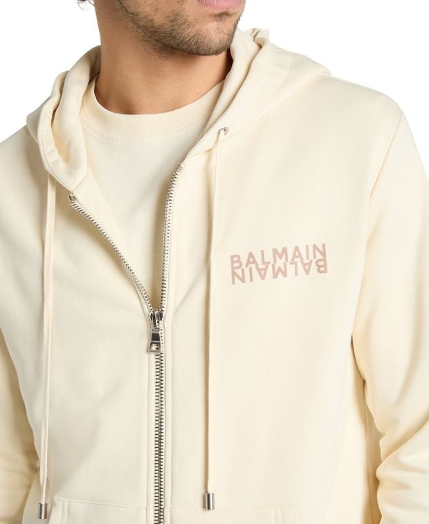 Balmain Hooded sweat jacket