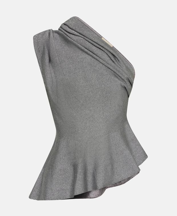 Khaite One shoulder top Aimee