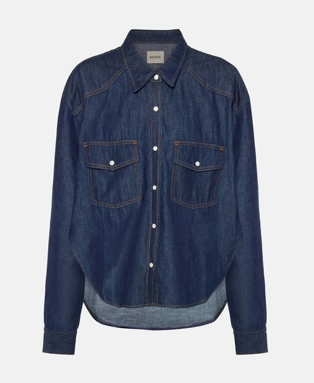 Khaite Denim blouse Grenon