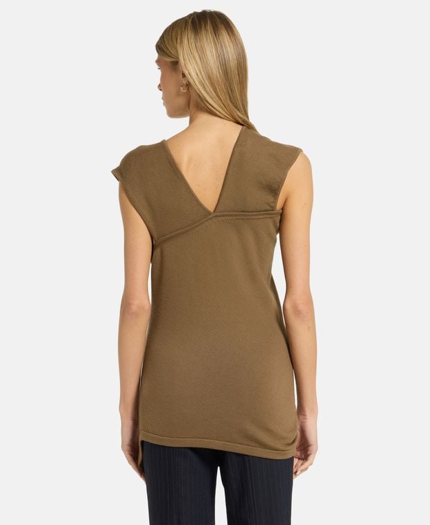 Khaite Wool sleeveless pullover