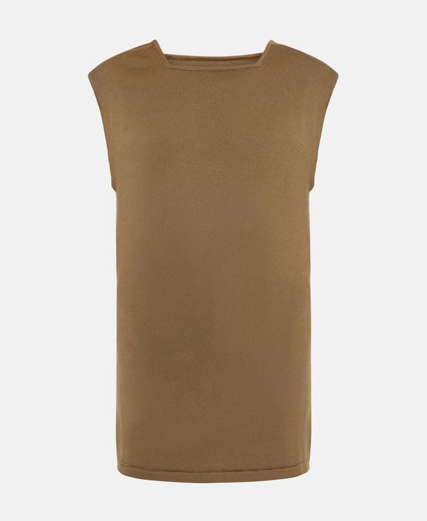 Khaite Wool sleeveless pullover