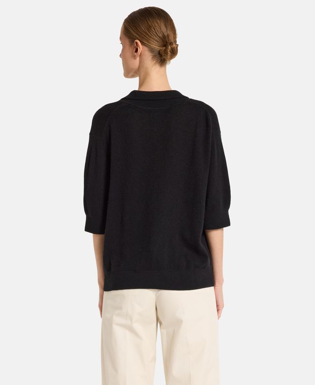 Khaite Cashmere short-sleeved pullover