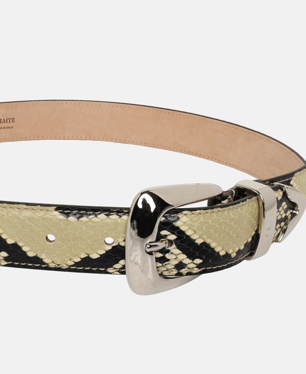 Khaite Leather belt Benny