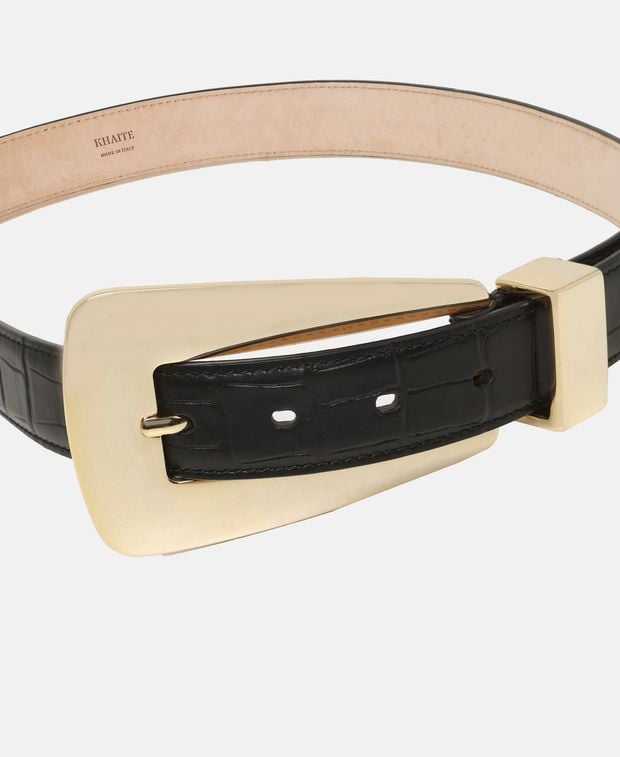 Khaite Leather belt Lucca