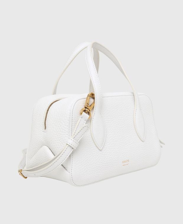 Khaite Leather Top Handle bag Maeve