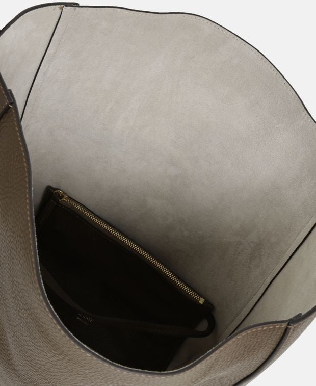 Khaite Leather shopper Frida