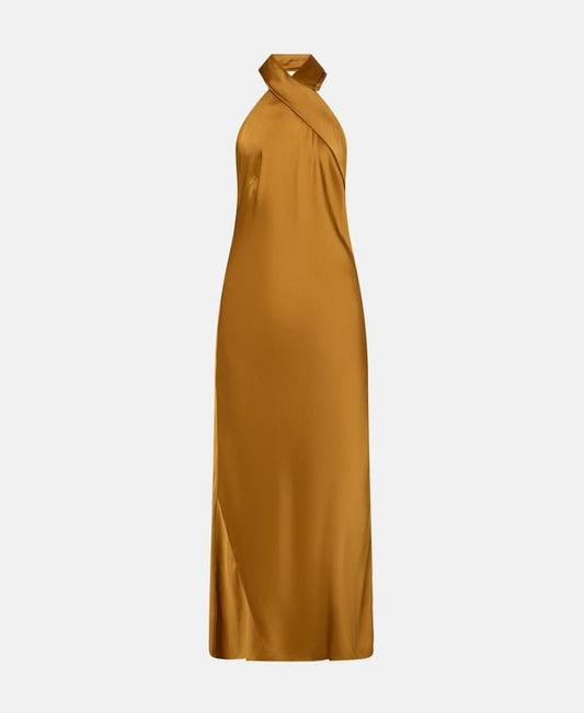 Galvan Satin dress Pandora