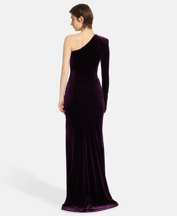 Galvan Velvet evening dress Rosie