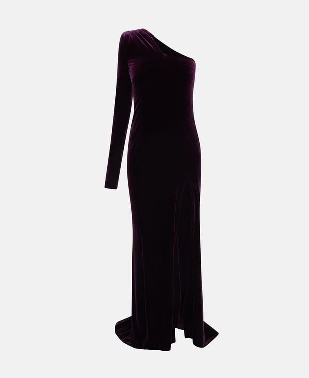 Galvan Velvet evening dress Rosie