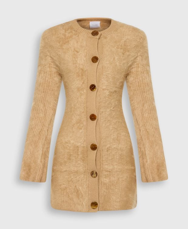 Galvan Cashmere dress Cloud