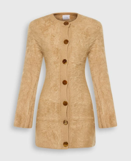 Galvan Cashmere dress Cloud