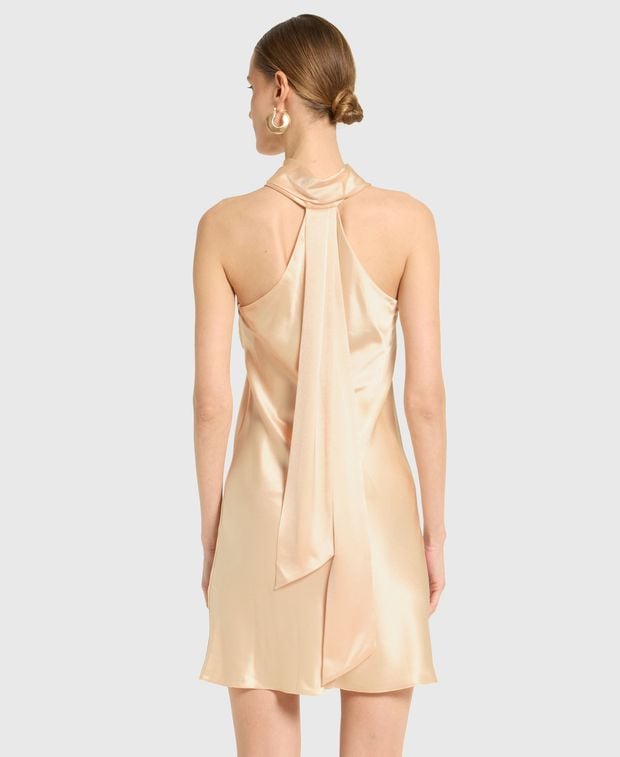 Galvan Satin dress Pandora