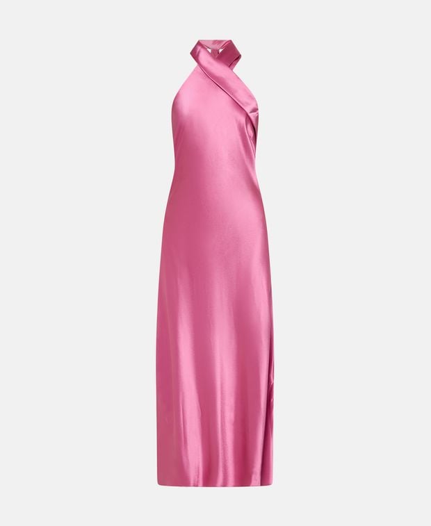 Galvan Satin dress Pandora