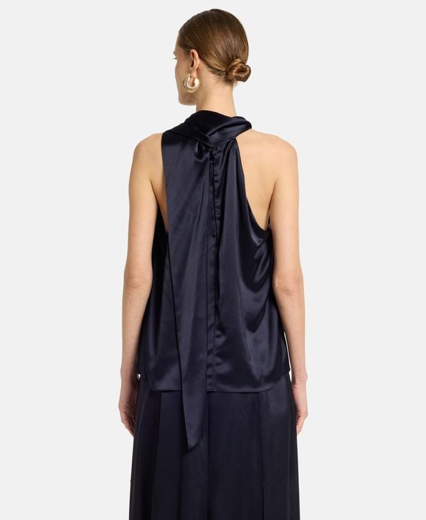 Galvan Satin top Sienna