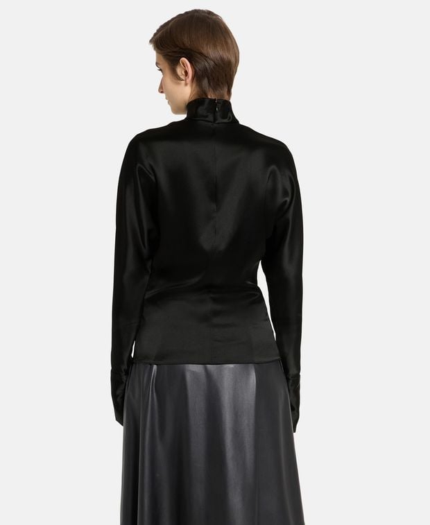 Galvan Satin shirt blouse Phoenix
