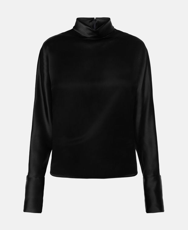 Galvan Satin shirt blouse Phoenix