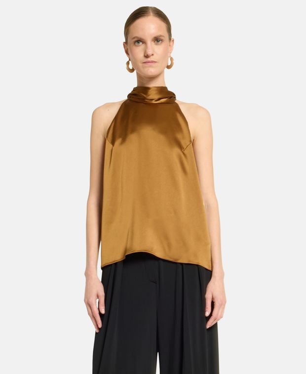 Galvan Satin top Sienna