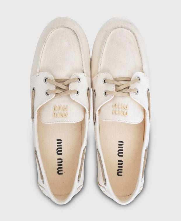 Miu Miu Boat shoes