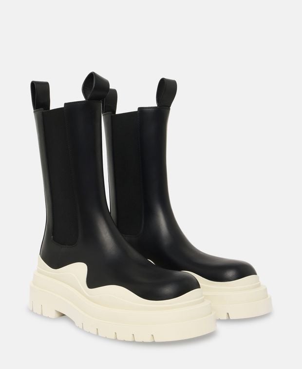 Bottega Veneta Platform ankle boots Vegetal