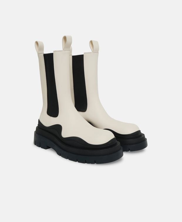 Bottega Veneta Platform ankle boots Vegetal