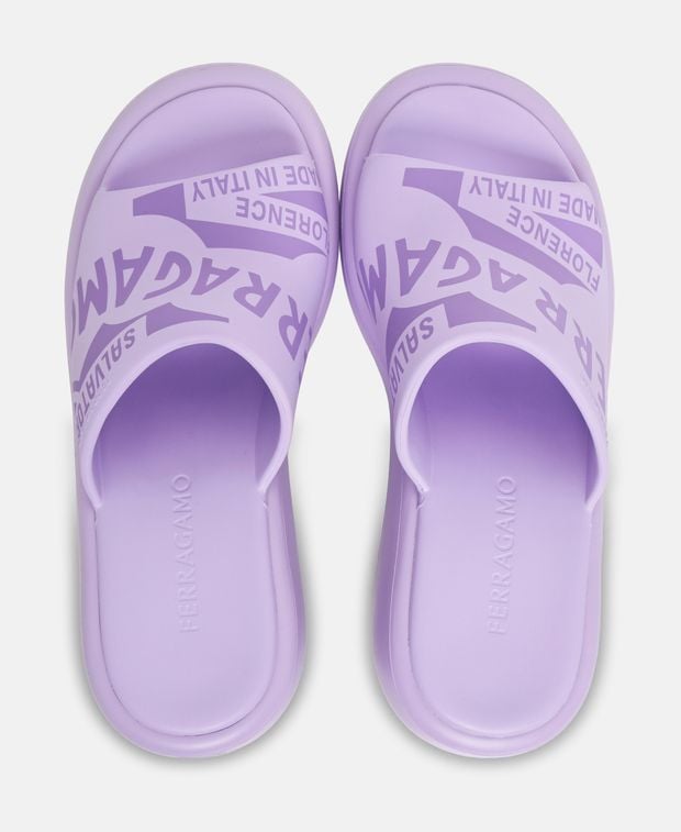 Salvatore Ferragamo Mules Deva Stencil