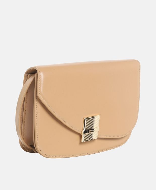 Salvatore Ferragamo Leather shoulder bag Fiamma M