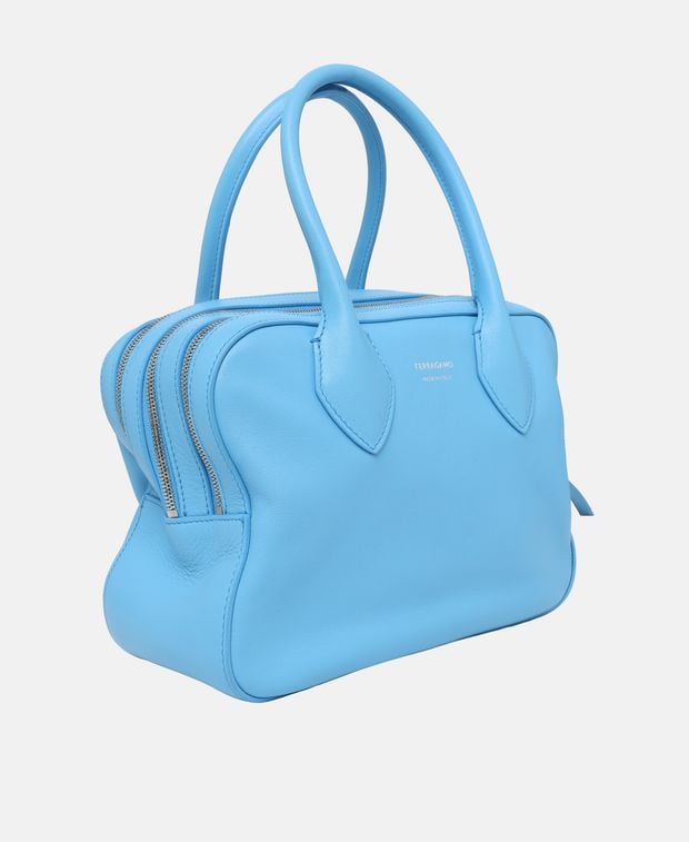 Salvatore Ferragamo Leather Top Handle bag Star Th