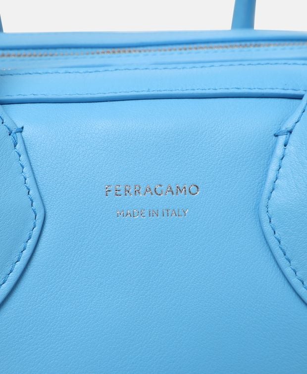 Salvatore Ferragamo Leather Top Handle bag Star Th