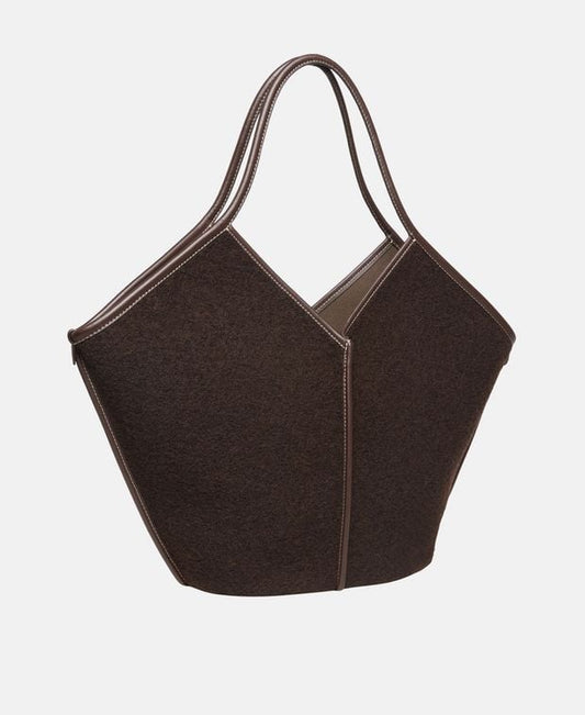 Hereu Leather handbag and pouch Calella