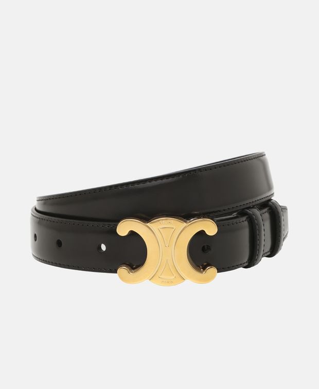 Celine Leather belt Triomphe