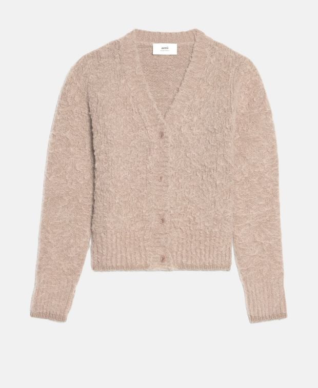 Ami Paris Wool-blend cardigan