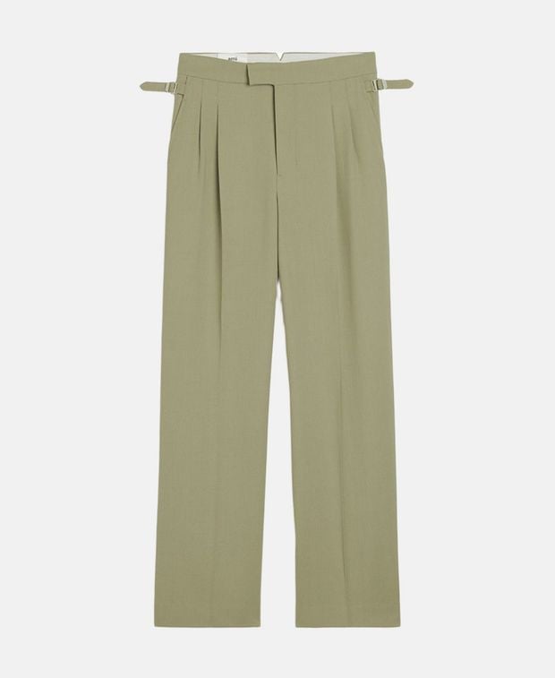 Ami Paris Wool-blend trousers