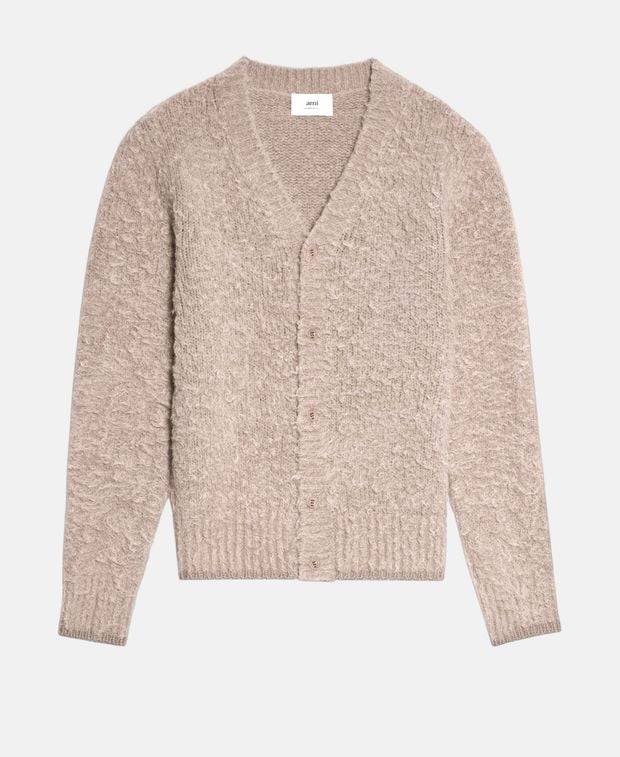 Ami Paris Wool-blend cardigan