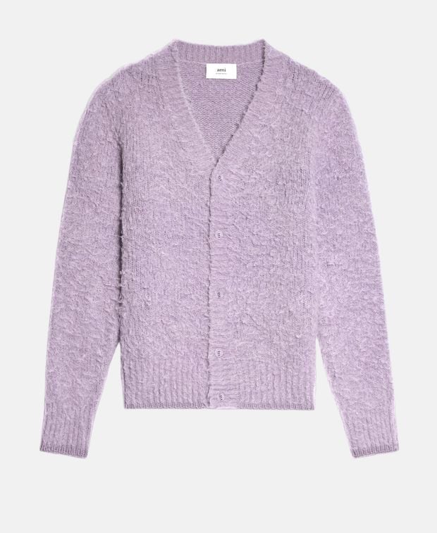 Ami Paris Wool-blend cardigan