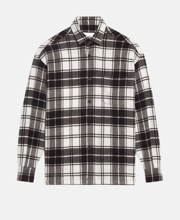 Ami Paris Wool-blend shacket