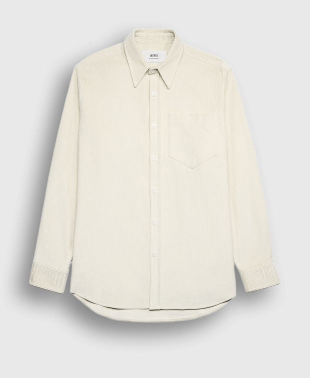 Ami Paris Corduroy shacket