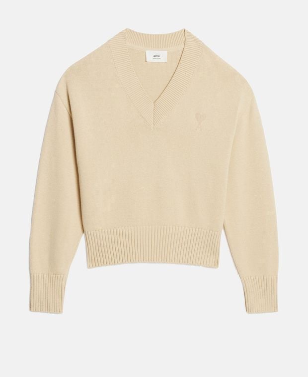 Ami Paris Wool-blend pullover