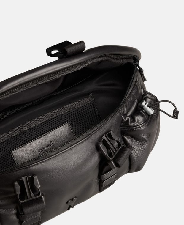Ami Paris Leather bum bag
