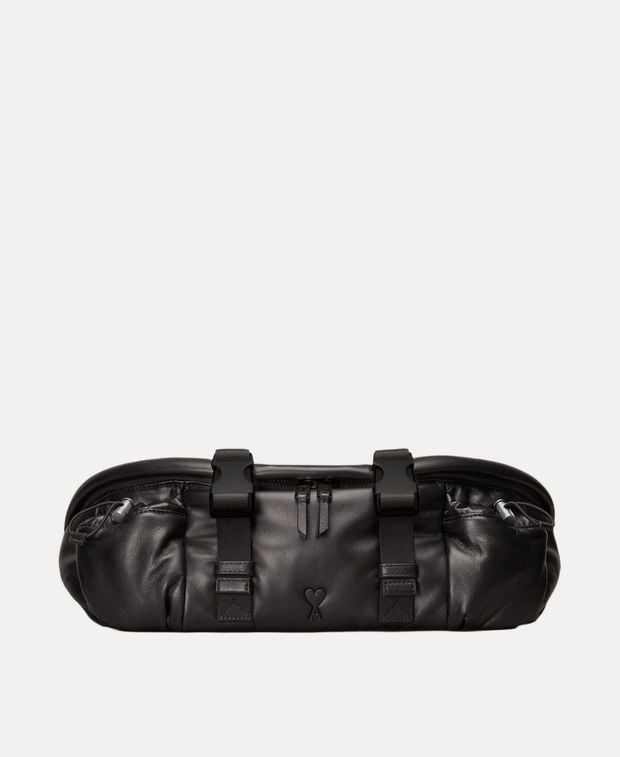 Ami Paris Leather bum bag